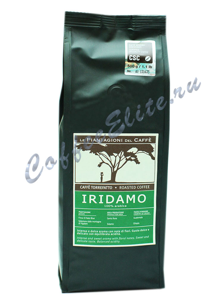 Кофе Le Piantagioni del Caffe в зернах Iridamo 500 гр
