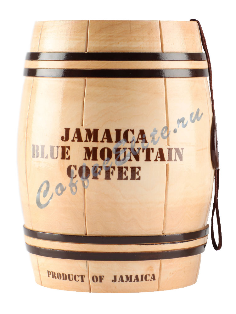Кофе Jamaica Blue Mountain (Ямайка Блю Маунтин) в зернах бочонок 200 гр